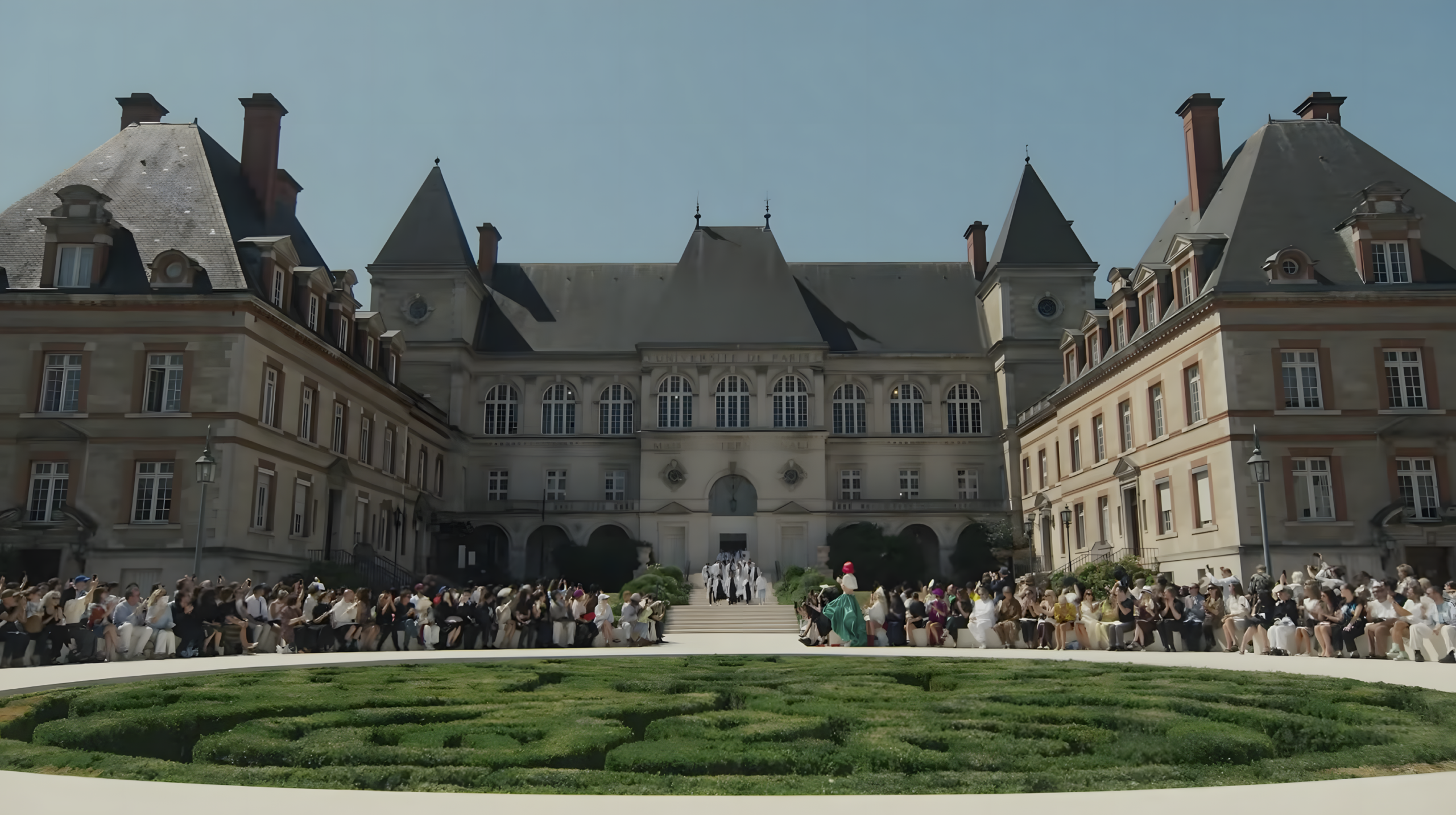 Balenciaga Couture show set
