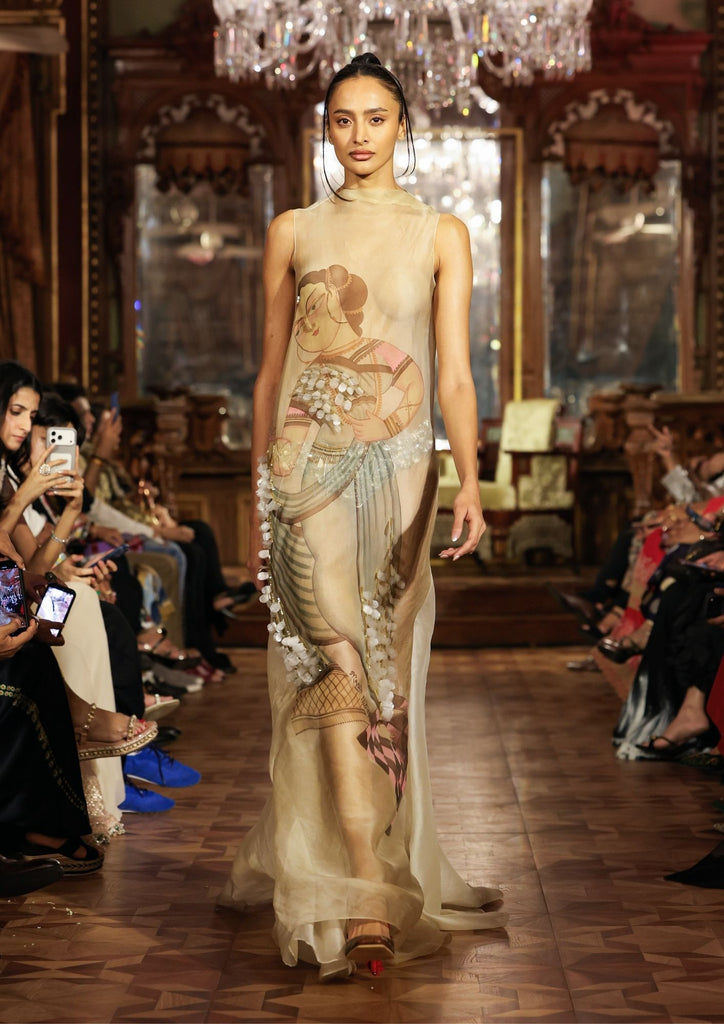 Anamika Khanna’s Moonlit Palace: When Kalighat Paintings Walk the Couture Runway