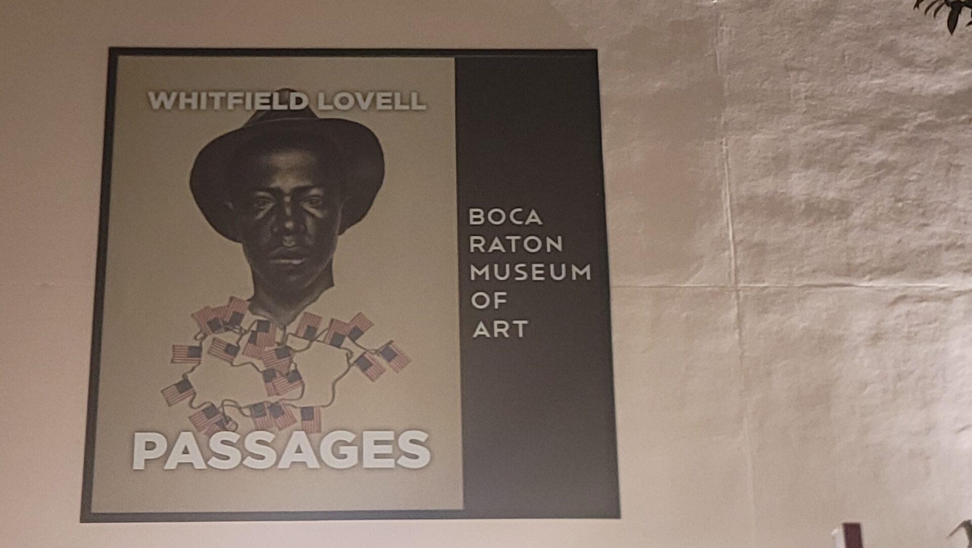Passages, An Art Exhibit by Whitfield Lovell at the Boca Raton Museum of Art