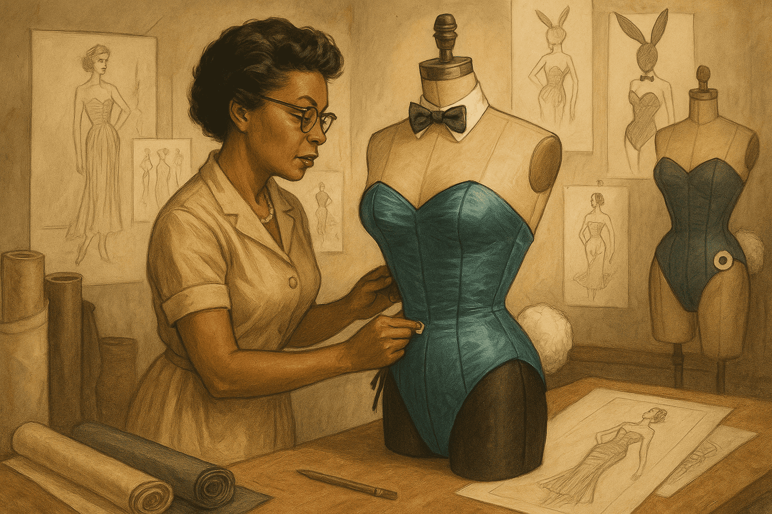 The Real Genius Behind the Playboy Bunny Suit: Zelda Wynn Valdes’s Uncredited Legacy