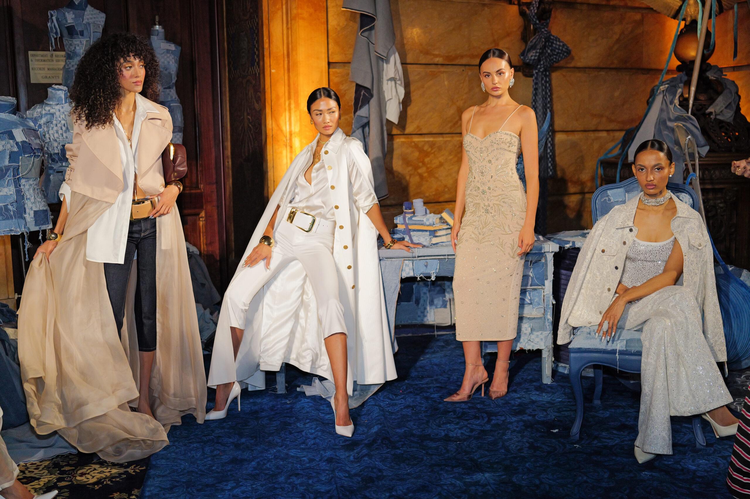 Alice + Olivia Celebrates the American Woman at New York Fashion Week with a Headlining Lady Liberty Dress
