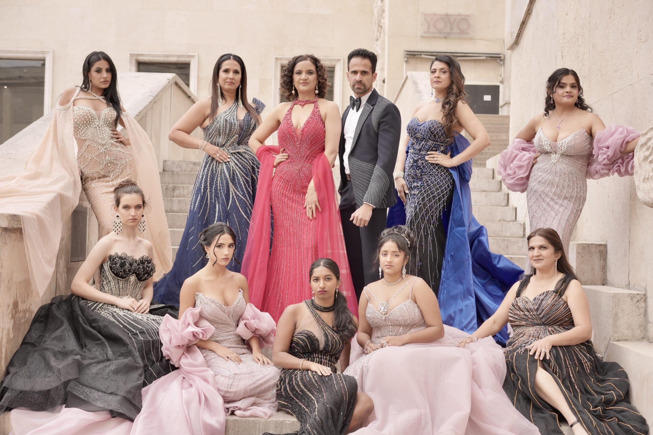 “Crystalline Couture” by Gemini Hues Illuminates Paris Fashion Week with a Dazzling Celebration of Light, Luxury & Self-Love