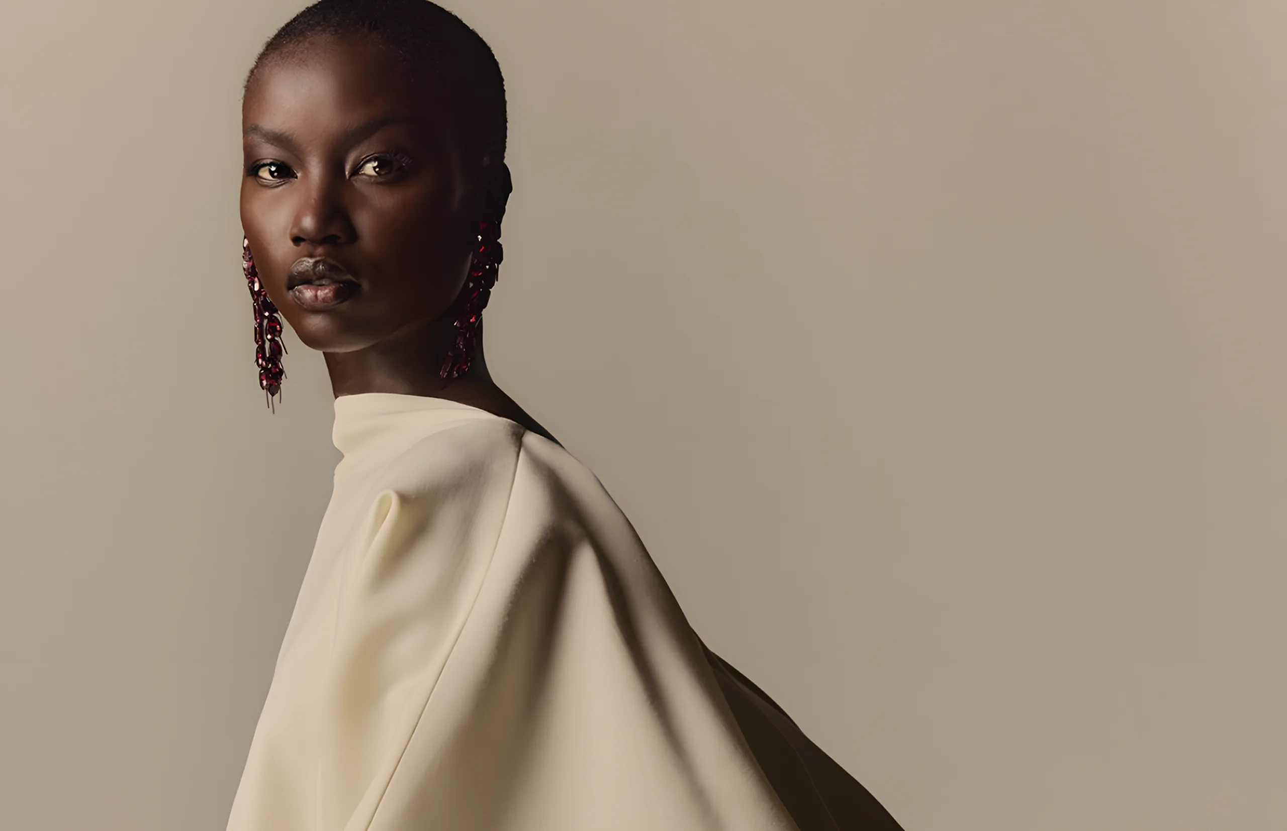 Anok Yai for balenciaga